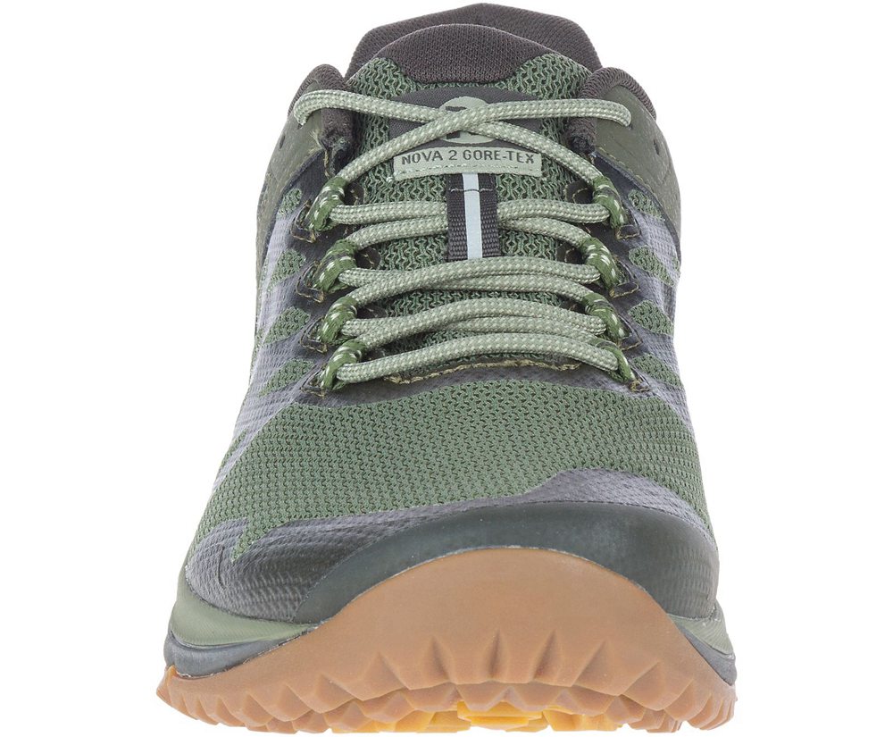 Merrell Løbesko Herre - Nova 2 Gore-Tex® - Olivengrøn - PFW862140